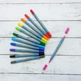 thumbnail image 2 of shiyou-ZIG Calligraphy Marker Pens, 12 Colors set, 2mm & 3.5mm Dual Tip Markers, for Writing & Hand Lettering, for Professional, Beginner, Water-based dye ink, Made in Japan, 2 of 4