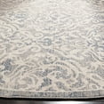 thumbnail image 3 of SAFAVIEH Brentwood Eliza Damask Area Rug, Light Grey/Blue, 3' x 3' Round, 3 of 8
