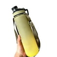 thumbnail image 2 of Ludlz 1000ml Drink Bottle Large Capacity Leakproof Broken Resistant with Scale Gradient Color Drinking Portable Handle Fitness Sports Water Jug Outdoor Supplies, 2 of 8