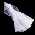 thumbnail image 4 of Vestido de muñeca de niña Sunnimix Hecho Fiesta de Noche Larga para 1/3 Dolls 60 cm Color blanco, 4 of 8