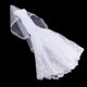 thumbnail image 4 of Vestido de muñeca de niña Sunnimix Hecho Fiesta de Noche Larga para 1/3 Dolls 60 cm Color blanco, 4 of 8
