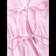 thumbnail image 3 of Conjunto de Dos Piezas de Verano para Mujer, con Estampado de Rayas, Sin Mangas, con Cordones, Camiseta Sin Mangas y Pantalones para Playa Rosa S, 3 of 9