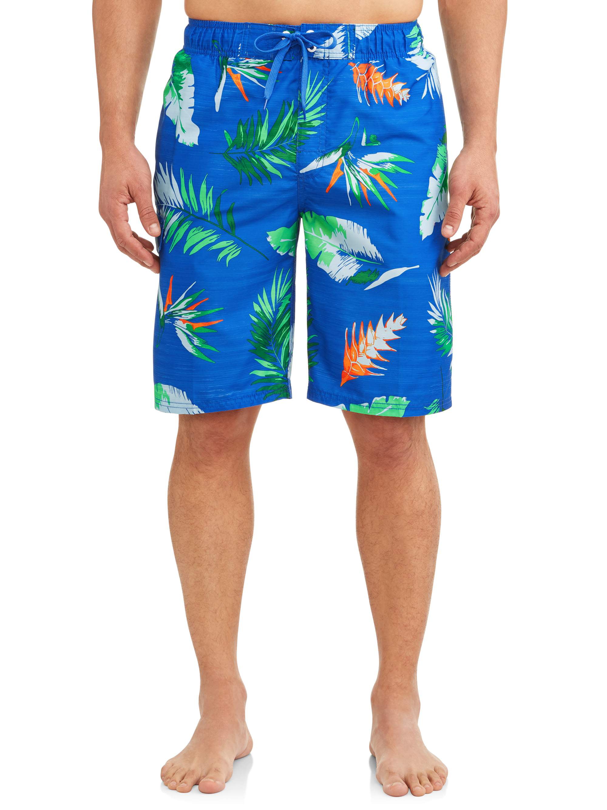 Kanu Surf Men's Cozumel Print Long Trunk Swimsuit - Walmart.com