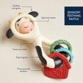 thumbnail image 4 of Itzy Ritzy Spinner™ Rattle Cow Toy, 4 of 7