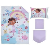 Disney Doc McStuffins Toddler Reversible Bedding Sets, Toddler Bed, 4-Pieces - Walmart.com