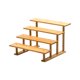 thumbnail image 2 of Exhibidor Trapezoidal, Organizador De Estantes De Madera Para Decoración Del Hogar, Soporte De Varios Niveles Para Plantas Y Objetos De Colección, 2 of 9