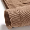 thumbnail image 4 of Rggeeun Mens Jacket Men's Warm Corduroy Jacket Winter Lined Casual Coat With Multiple Pockets Loose Fit Workwear Style Outerwear For Daily Use Outwear Classic, 4 of 8