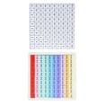 thumbnail image 4 of Tablero de matemáticas de madera, juguete educativo y de aprendizaje Montessori, portátil, digital Tabla de multiplicar, 4 of 9