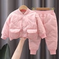 thumbnail image 2 of ATOGUTA Girls Winter Outfits Winter Coats and Matching Pants Lightweight Puffer Jacket Clothing Set Snowsuit Ski Suit Pink, 2 of 6