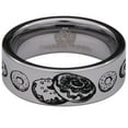 thumbnail image 2 of Donut Tungsten Carbide Ring, 2 of 9