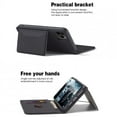 thumbnail image 5 of Phone Protection Case Shockproof Cover With Card Slot Mobile Phone Protective Skin Precise Hole Position For IPhone 15 brown iPhone 15 Pro, 5 of 5
