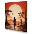 thumbnail image 2 of Designart "Horizon With The Himba Tribe I" African Tribes Wall Art Prints, 2 of 7