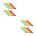thumbnail image 2 of Clips de Plástico Matsuzay 10 Uds. Abrazaderas de Sellado Color Aleatorio 11 * 1.5 * 1.3 cm, 2 of 5