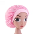 thumbnail image 1 of Gorro de dormir elástico de ala ancha para niños, gorro para el cuidado del cabello, gorro cómodo y transpirable para dormir, gorro protector para el cabello para niños, 1 of 5