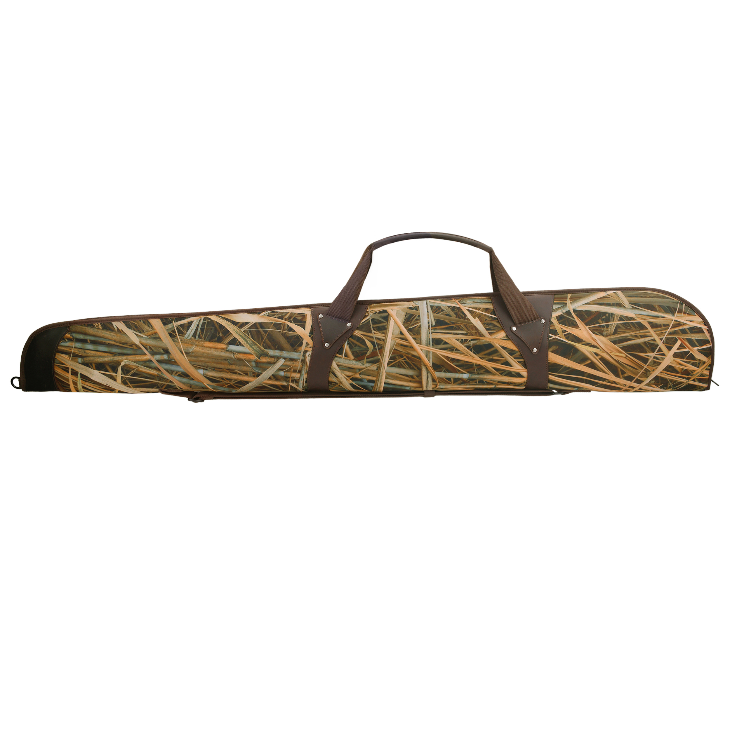 WAYNE'S DOG 52" Soft Gun Case for Long Scoped Rifles & Shotguns – Camouflage Gun Carry Bag with 3 Storage Bags