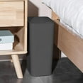 thumbnail image 4 of Durable Plastic Square Flip Top Trash Can Convenient Lid Operation Ideal For Home Use Other Cleaning Supplies, 4 of 5