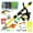C, variant on Telescopic Fishing Rod and Reel Combo 6ft Fiberglass Portable Travel Kit for All Anglers