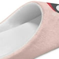 thumbnail image 4 of Chririnla Cute Penguin Womens House Shoes Soft Plush Fuzzy Comfy Non Slip Indoor Outdoor Slippers Warm Cozy Memory Foam Sole Lightweight Anti Skid, 4 of 7