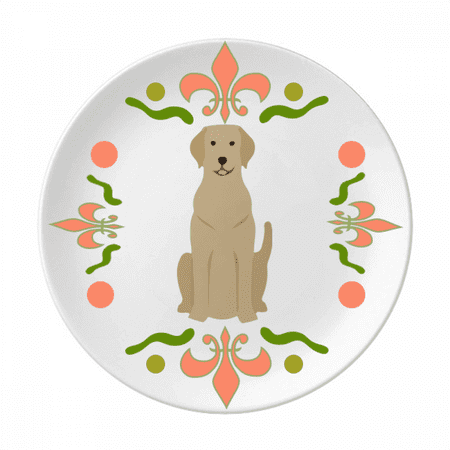 

Animal Protector Pet Lover Pet Flower Ceramics Plate Tableware Dinner Dish