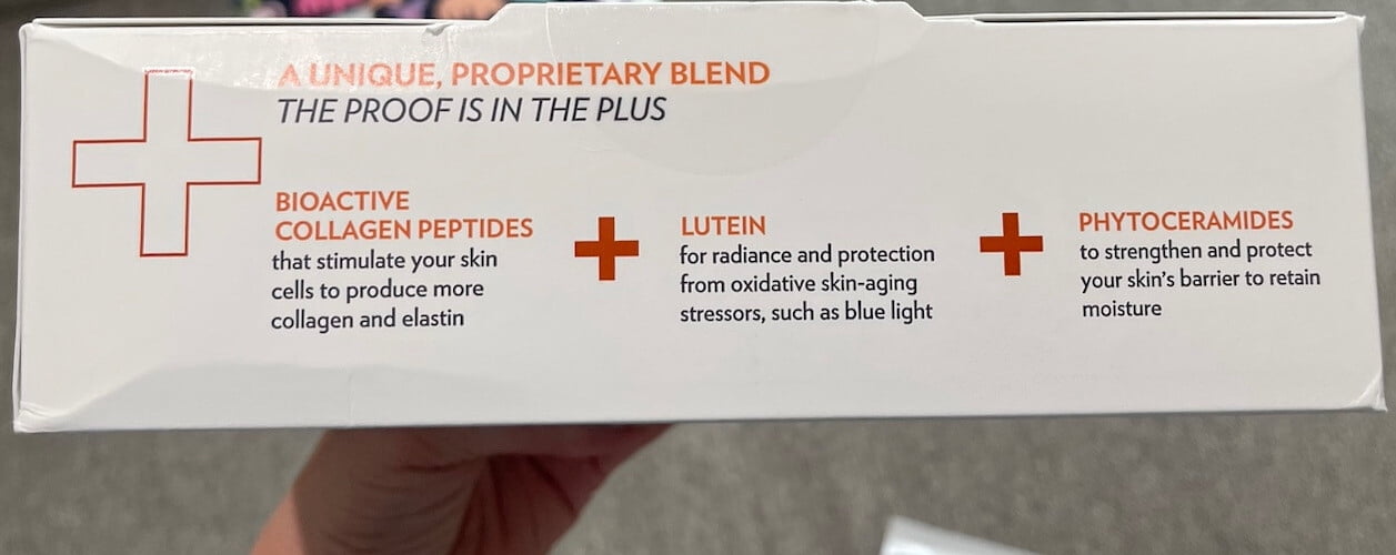 Nu Skin Nuskin Beauty Focus Collagen+ Hydration Elasticity Peach Flavored 30 Pouches 30fl oz 887ml (Single Box)