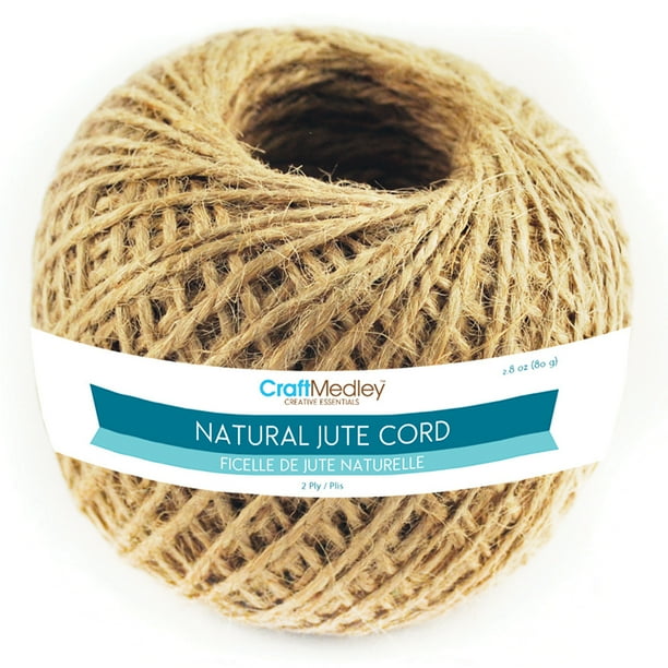 Jute Cord 2ply 80gNatural