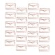 thumbnail image 5 of ELAYARD 20Ud Clips Portátiles De Papel En Oro Rosa Para Organización Y Uso Diario, 5 of 8