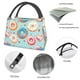 thumbnail image 4 of Fotbe Colorful Donut Bolsa Térmica Portátil con Estampado, Bolsa de Entrega de Alimentos Aislada, Bolsa Reutilizable de Gran Capacidad para Comidas y Supermercado, 4 of 6