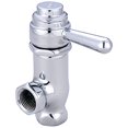 thumbnail image 2 of Central Brass 0333-L1-2 Arrêt d'Angle Auto-Fermé - Chrome Poli, 2 of 3