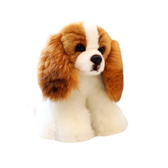 Cavalier King Charles Spaniel Dog Stuffed Animal Soft Stuffed Simulation Animal Cute Pet Puppy Gift