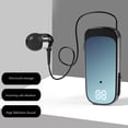 thumbnail image 4 of Retractable Earpiece, Retractable  Headset Clip On BT Earphone With LED Battery Display, Single In Ear Headphone For Sports Business Trucker Driver, 4 of 8