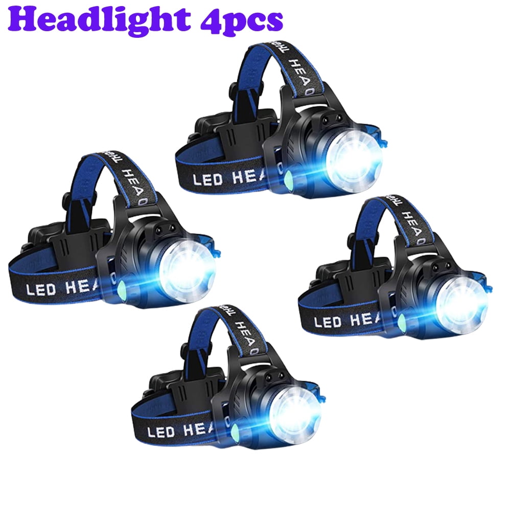 Headlamp Torch,USB Rechargeable LED Headlamp,IPX4 Waterproof T004 Headlamp  with Modes and Adjustable Headband, Perfect for Camping,Hiking,Outdoor,Hunting 