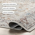thumbnail image 4 of Nuloom Cady SpinClean Machine Washable Transitional Area Rug, 9' x 12', Cady Beige, 4 of 14
