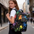 thumbnail image 4 of Garronmavis Tractor Kids Lightweight School Backpack 17-inch, Multi-Pocket Elementary Student Bag with Sturdy Construction, Comfortable for All Day School Use, 4 of 5