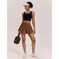 thumbnail image 5 of Pinspark Golf Skorts for Woman Pleated Lightweight Tennis Skort with Pockets Shorts Mini Running Skirt, 5 of 6
