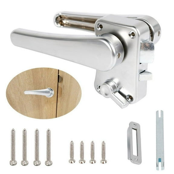 1Pc Rv Toilet Door Lock Bathroom Door Lock Yacht Rv Caravan Boat Latch Handle Knob Locks for Furniture Hardware Accessories