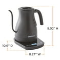 thumbnail image 5 of Chef'sChoice Electric Gooseneck Kettle with Digital Touchscreen Control, 1 Liter Capacity, in Matte Black (KTCC1LMB13), 5 of 12