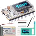 thumbnail image 1 of Placa de desarrollo ESP32 LoRa V3 con conjunto de baterías de 3000 mAh, 1 of 9