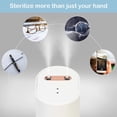 thumbnail image 4 of Double Hole Automatic Alcohol Dispenser, 100ml Touchless Hand Dispenser USB Rechargeable, Motion Sensor Nano Mist Sprayer, Portable Sterilizer for Home Office, for Xmas Gift, 4 of 5