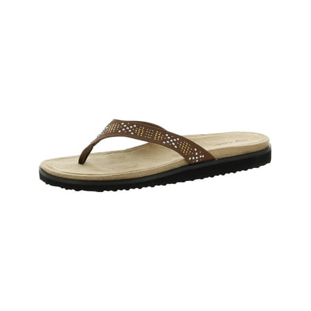 

Easy Street Womens Stevie Printed Open Toe Thong Sandals