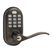 Yale Residential Real Living Push Button Lever Lock with Z-Wave