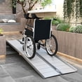 thumbnail image 2 of Portable Portable Wheelchair Ramp for Home, Threshold Handicap Ramp 8', 2 of 10