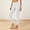 White, variant on YHAJDS Women Yoga Pants Solid Color Long Casual Trousers With Side Pockets Workout Gym Sports Pants