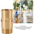 thumbnail image 5 of Fountain Nozzle Head, Brass Water Fountain Nozzle G1 Male Thread Fountain Nozzle for Garden Pond Bring Beautiful Visual Effects., 5 of 7