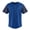 Royal/Navy, variant on Baseball Short Sleeve Button Down Team Jersey Casual Button Down Shirts
