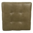 thumbnail image 5 of HomePop X Bench - Brown Faux Leather, 5 of 7
