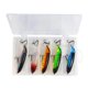 thumbnail image 5 of 5 piezas señuelos duros señuelos accesorios para equipos regalos de pesca de lubinas de lubina cebos de pesca para trucha de bagre, 5 of 9