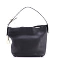 thumbnail image 1 of Pre-Owned VLogo Ohval Hobo Shoulder Bag Leather By Rebag, 1 of 7
