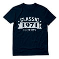 thumbnail image 1 of Tstars Mens 50th Birthday Gift Birthday Gift for 50 Year Old Shirt 1971 Classic Edition Graphic Tee Birthday Party Birthday Shirts for Men T Shirt, 1 of 6