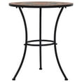 thumbnail image 2 of vidaXL Mosaic Bistro Table Orange/Grey 60cm Ceramic, 2 of 5
