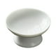 thumbnail image 1 of Bandeja de servir redonda elegante de cerámica, plato para servir, pedestal, tazón para aperitivos Blanco, 1 of 9